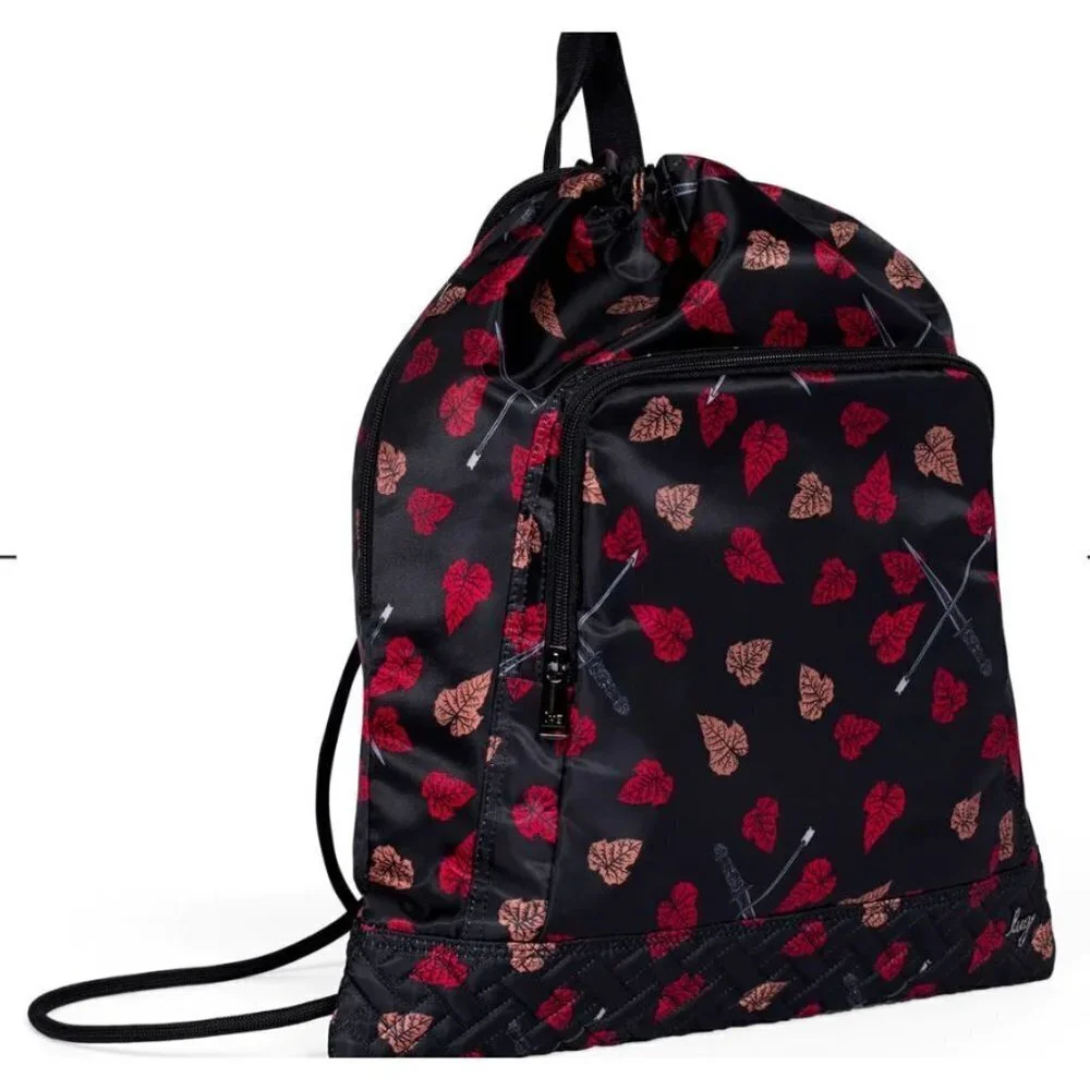 Lug Jumping Jack Drawstring Backpack - Dagger Rose - Picture 4 of 6